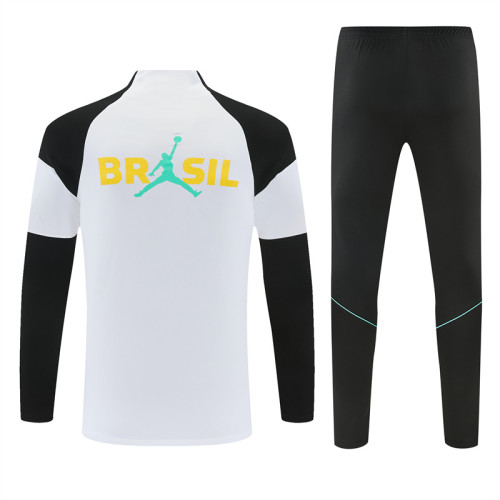 26/27 Brazil Jordan Kids training suit white