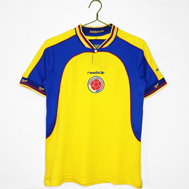 Retro 2001 Colombia home football Jersey