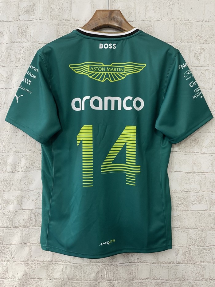2025 Aston Martin Aramco F1 shirt