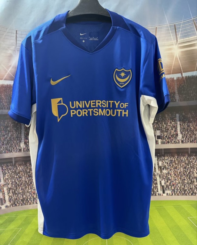 26/27 Portsmouth home football jersey