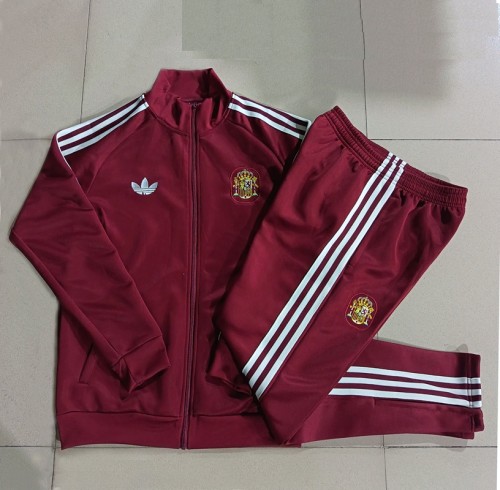 26/27 Spain Adult jacket maroon
