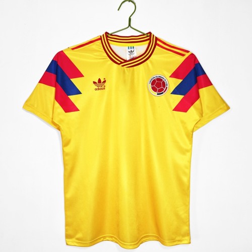 Retro 1990 Colombia home football Jersey