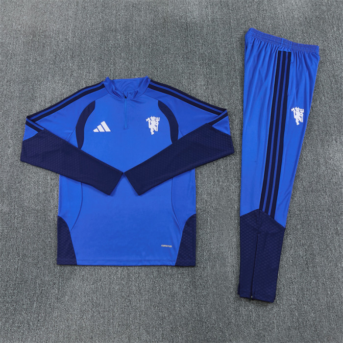 26/27 Manchester United kids training suit blue