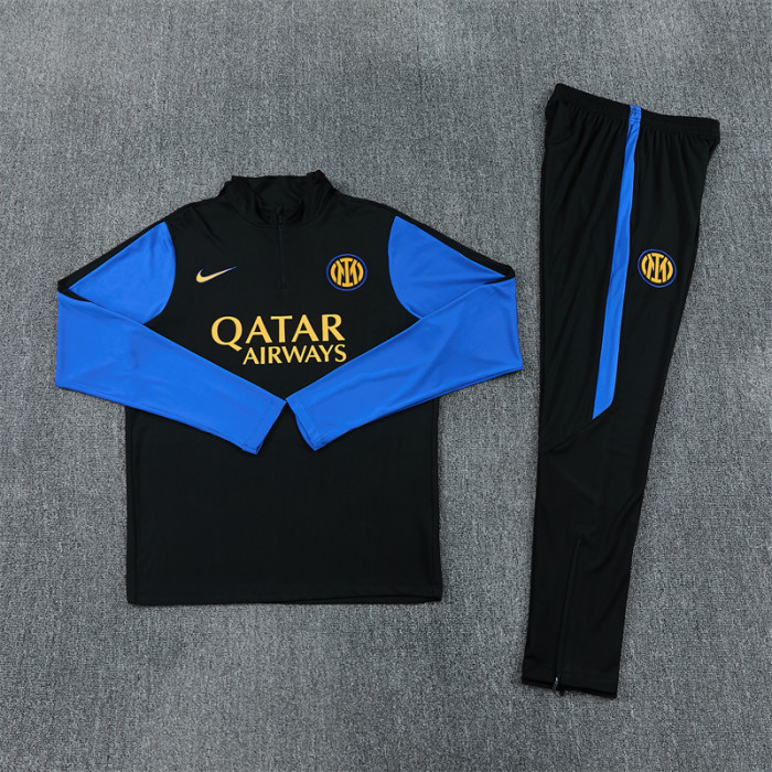 26/27 inter milan kids training suit royal black