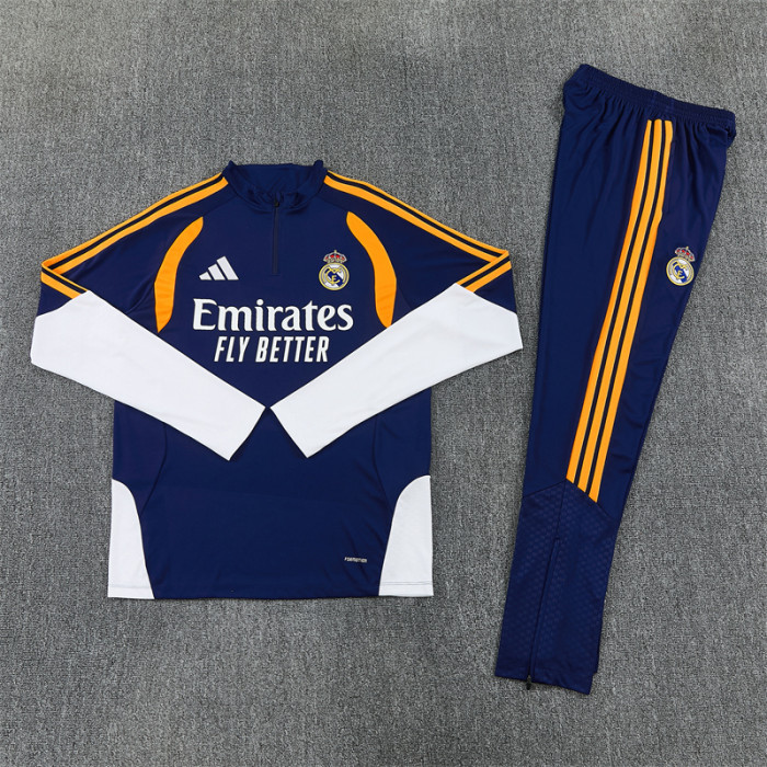 26/27 Real Madrid Adult training suit Royal Blue