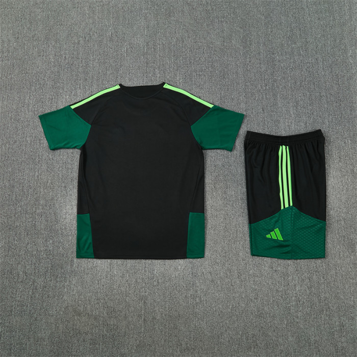 26/27 Mexico short -sleeved training suit black