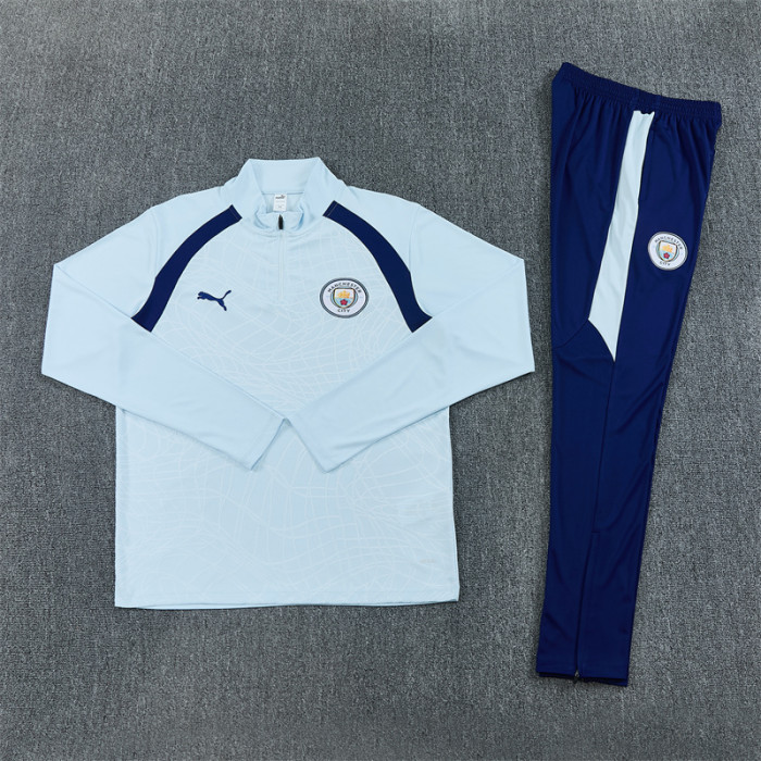 26/27Manchester city Adult training suit Sky blue