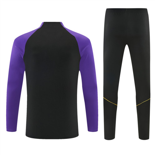 26/27 Barcelona kids training suit light black