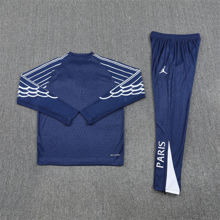 25/26 PSG Jordan kids training suit Royal Blue