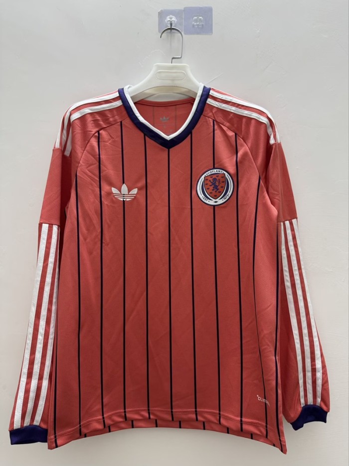 26/27 Scotland Away football Jersey long sleeves