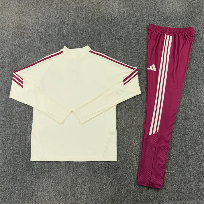 26/27 Real Madrid Kids training suit beige