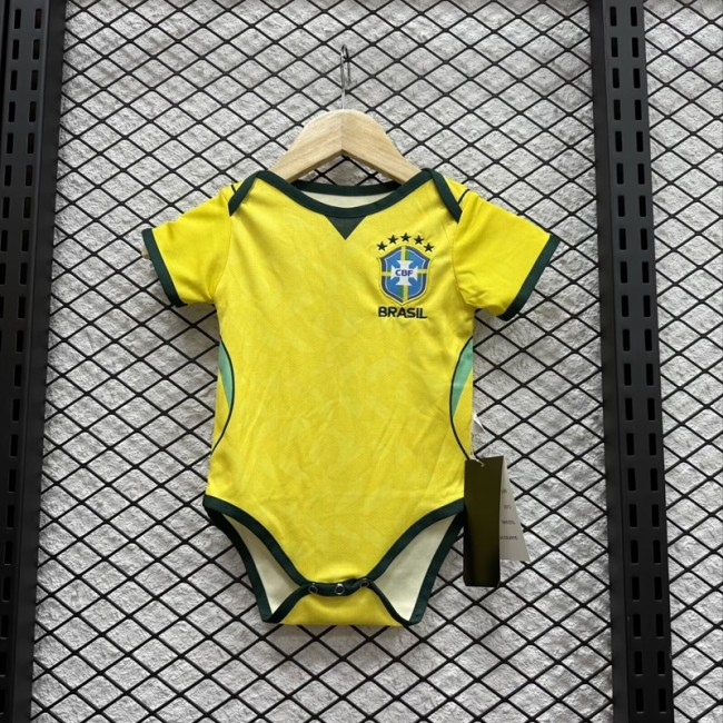26/27 Brazil home baby shirt