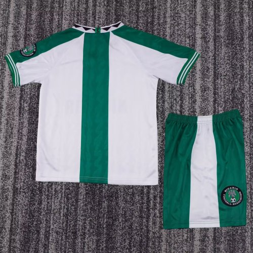Retro 1996 Nigeria Away kids kit
