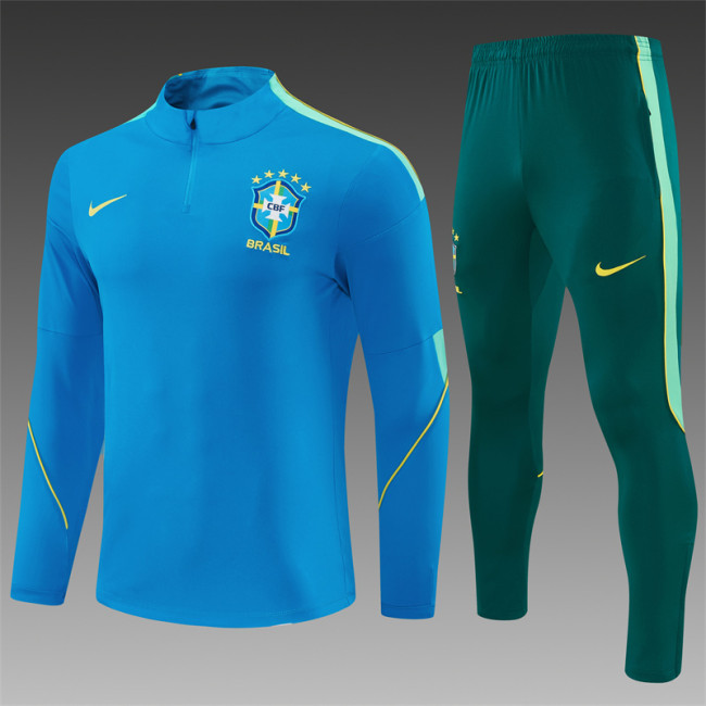 26/27 Brazil Adult training suit sky blue