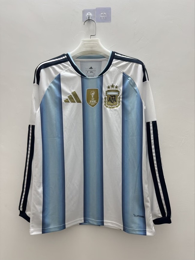 26/27 Argentina home football Jersey long sleeves