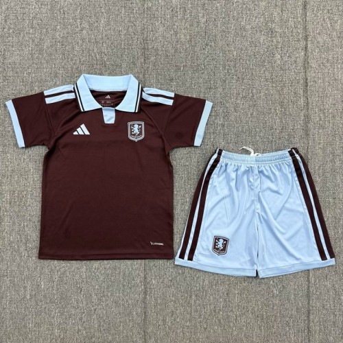 26/27 Aston Villa home kids kit