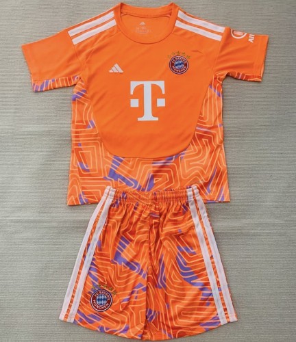 26/27 bayern munich Goalkeeper kids kit