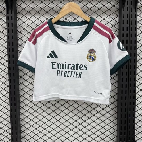 26/27 Real Madrid home women's short football Jersey