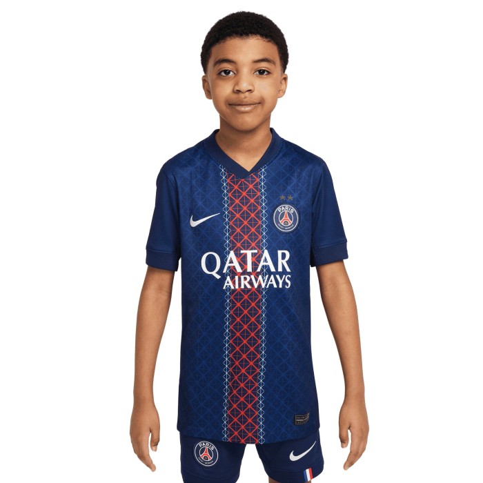 25/26 PSG Paris home Champions kids kit