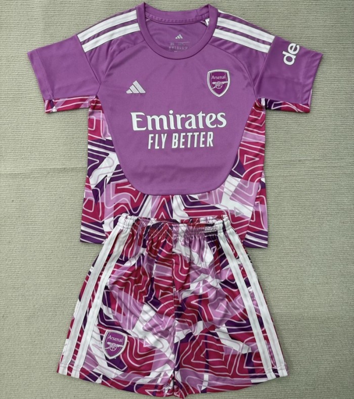 26/27 Arsenal goalkeeper Adult Set Purple