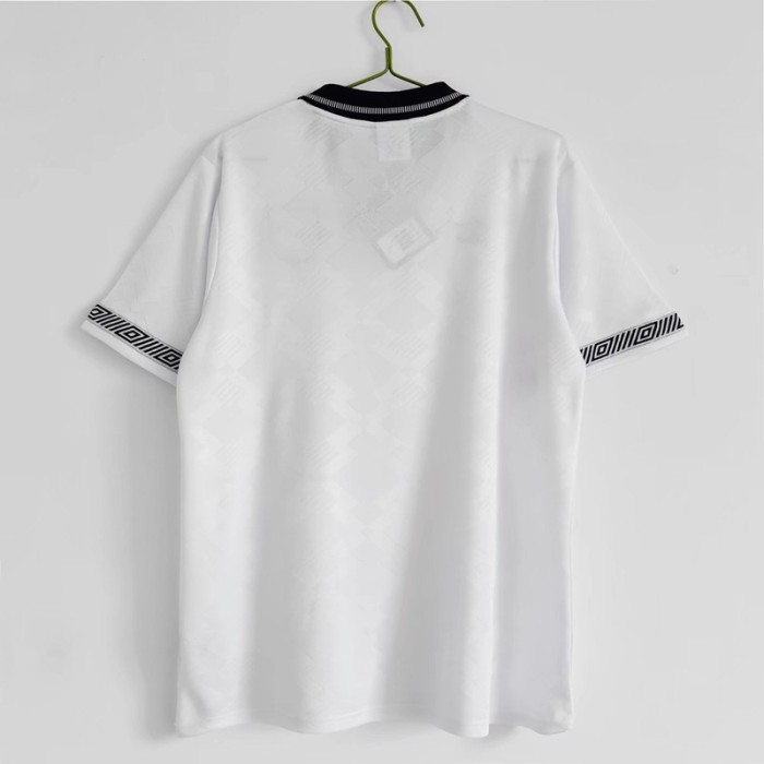 Retro 1990 England home football Jersey