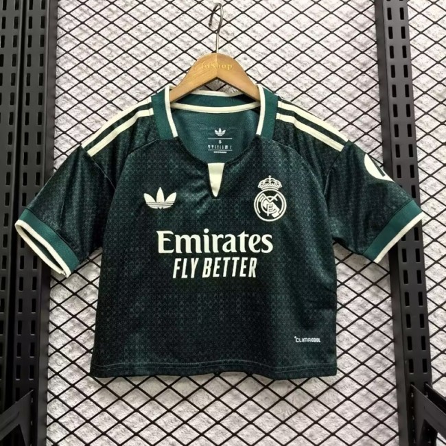 26/27 Real Madrid Away women's short football Jersey