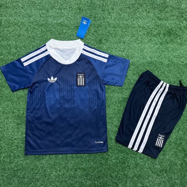 26/27 Greece Away kids kit football Jersey