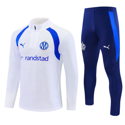 26/27 Marseille kids training suit white