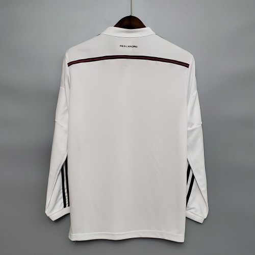 Retro Long Sleeve Real Madrid 14/15 home