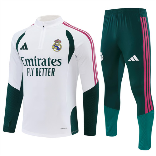 26/27 Real Madrid Kids training suit green