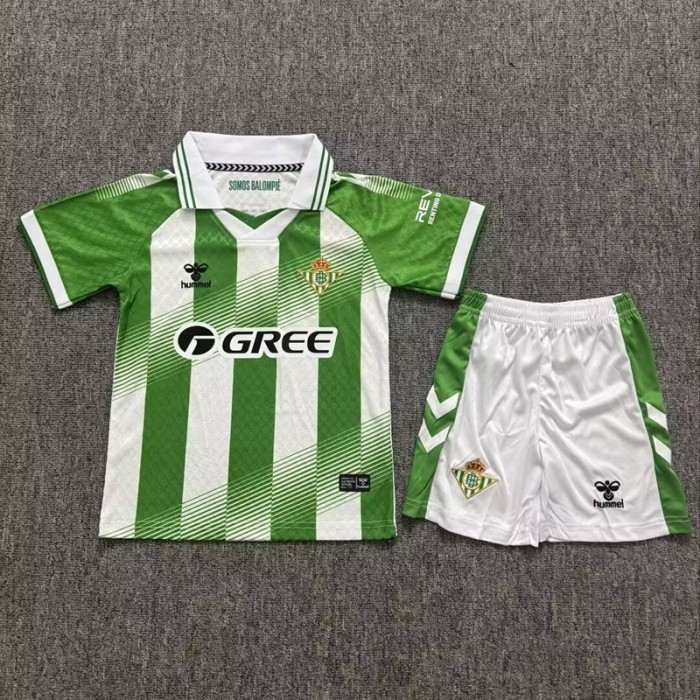26/27 Real Betis home kids kit