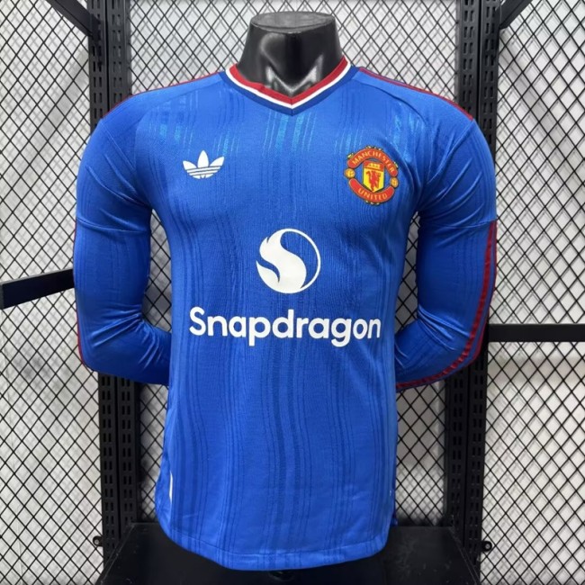 26/27 Manchester United Away Player Version long sleeves