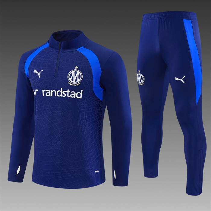 26/27 Marseille Adult training suit royal blue