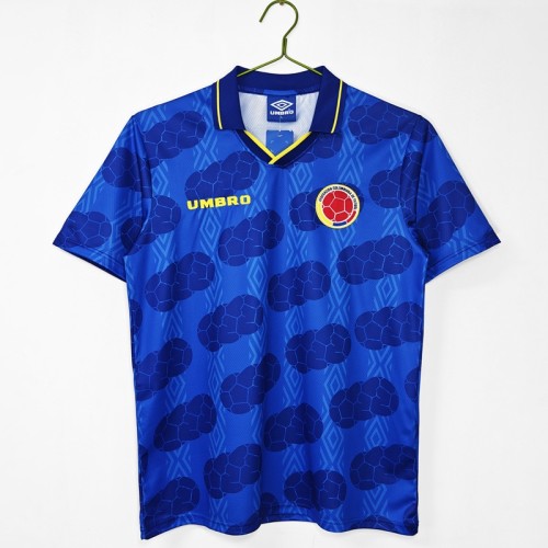 Retro 1994 Colombia Away football Jersey