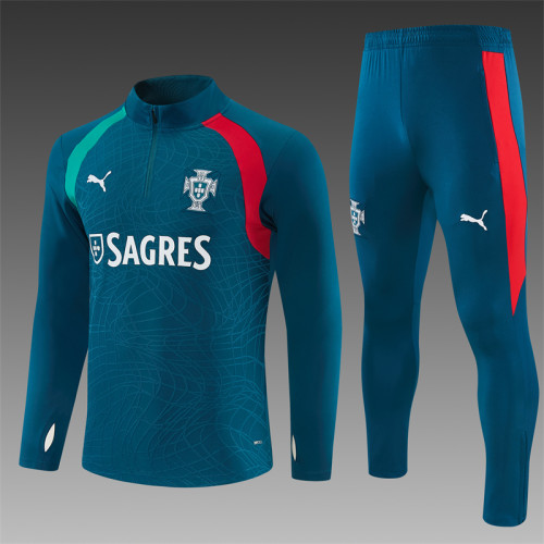 26/27 Portugal training Adult suit dark green