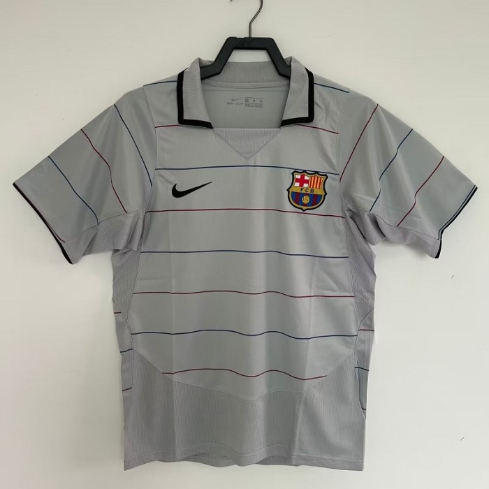 Retro 03/04 Barcelona Away football Jersey