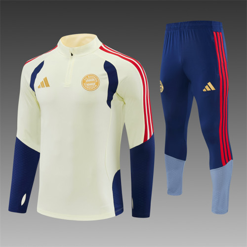 26/27 Bayern Munich  Adult training suit beige