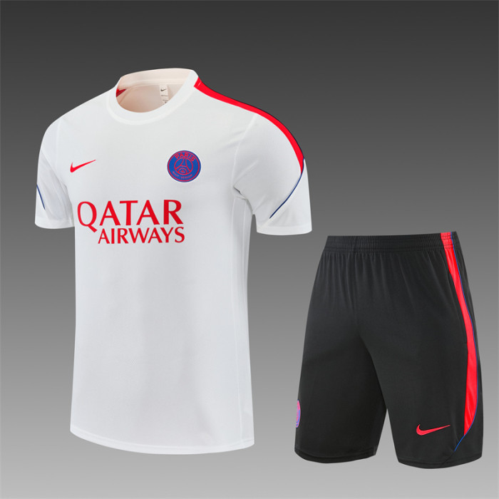 26/27 PSG short sleeved Adult training suit white