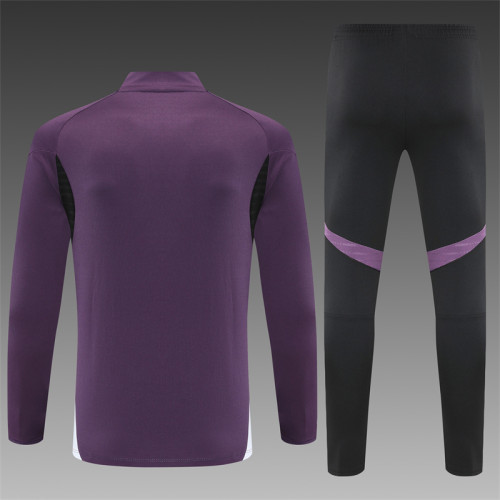 26/27 Manchester United kids training suit purple