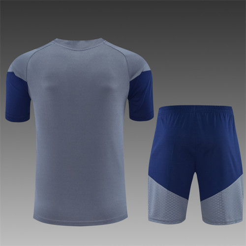 26/27 Bayern Munich Short sleeve training suit grey