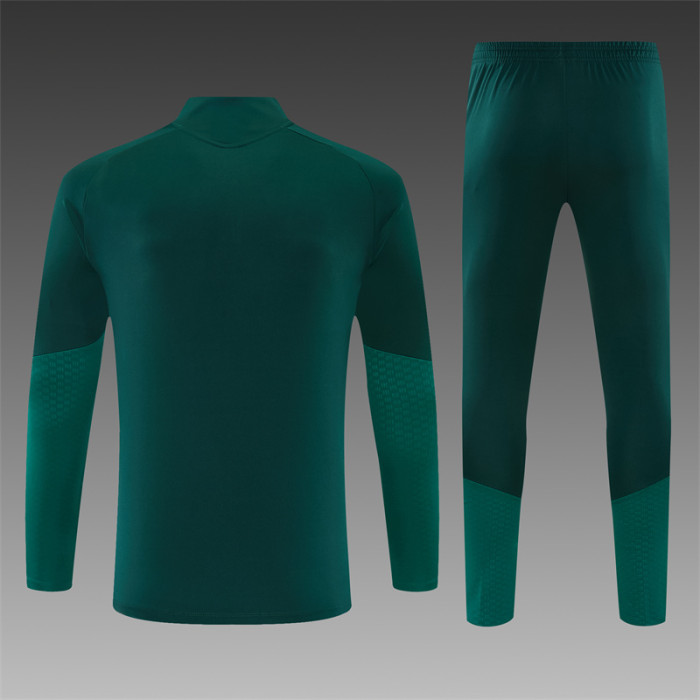 26/27 Real Madrid Adult training suit dark green