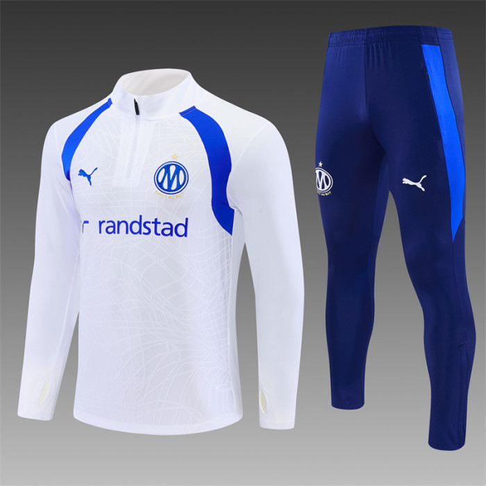 26/27 Marseille Adult training suit white