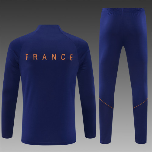 26/27 France training Adult suit Royal Blue