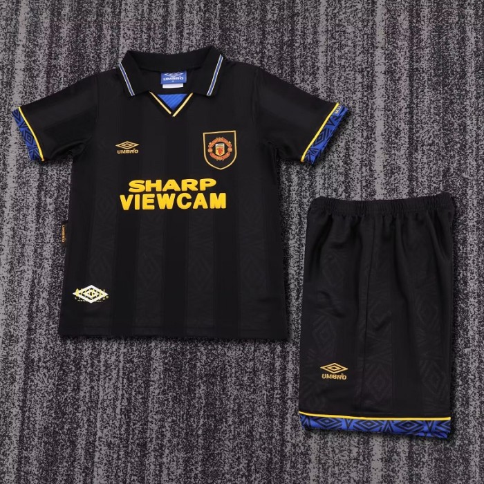 Retro 93/94 Manchester United Away kids kit