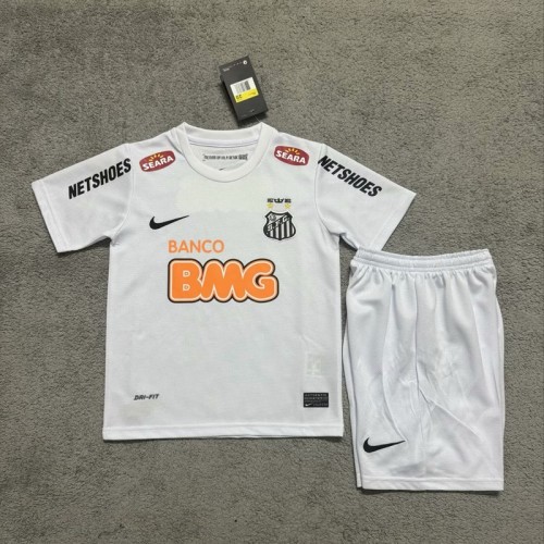 Retro 2013 Santos home kids kit with socks