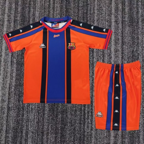 Retro 97/98 Barcelona Away kids kit