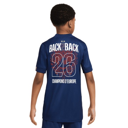 25/26 PSG Paris home Champions kids kit