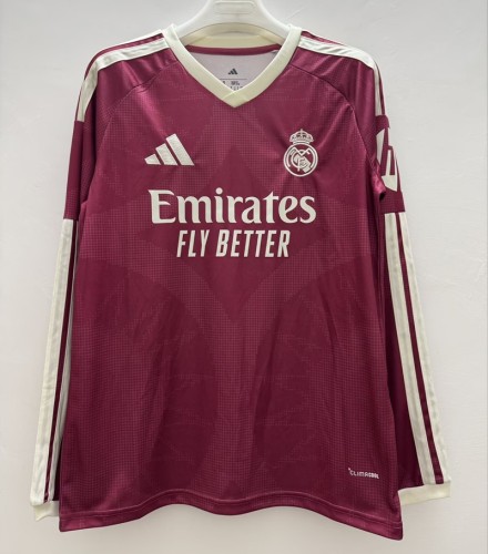 26/27 Real Madrid third football Jersey long sleeves