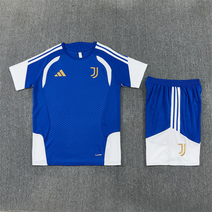 26/27 Juventus kids Short sleeve training suit blue
