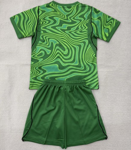 26/27 Brazil goalkeeper kids kit green